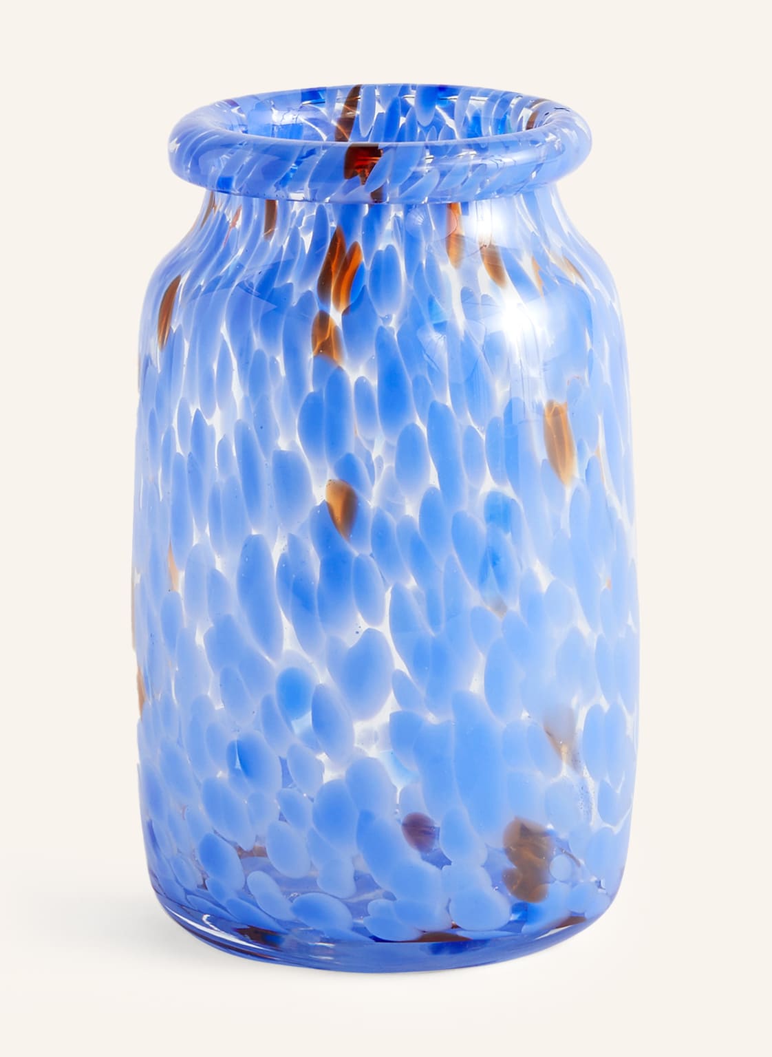 Hay Vase Splash blau von Hay
