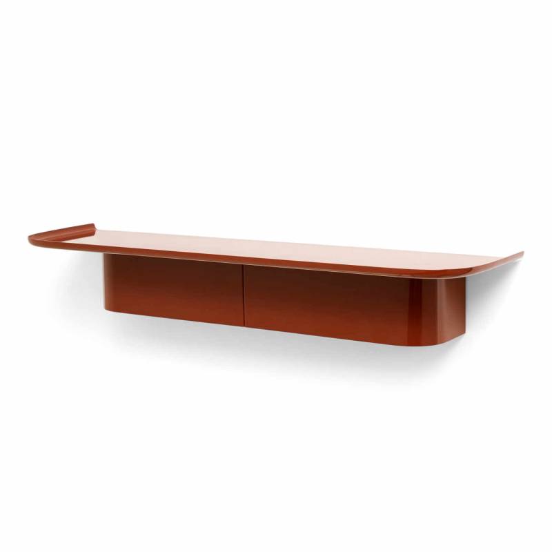 Korpus Shelf L Wandregal, Farbe brick rot von Hay