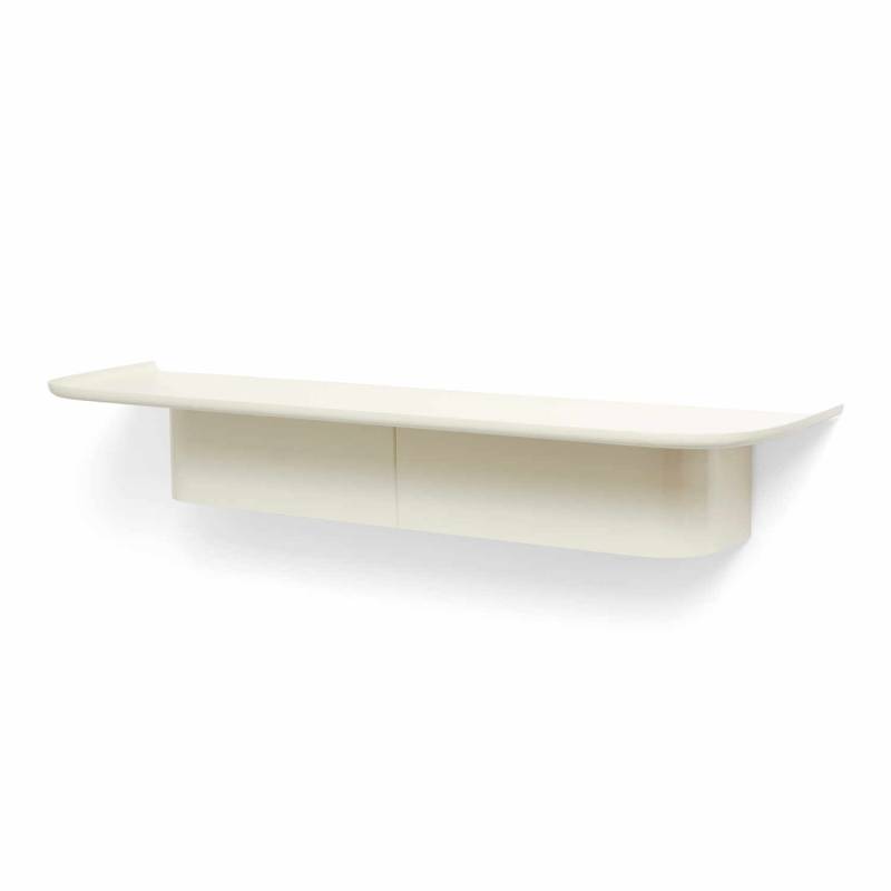 Korpus Shelf L Wandregal, Farbe cream weiss von Hay