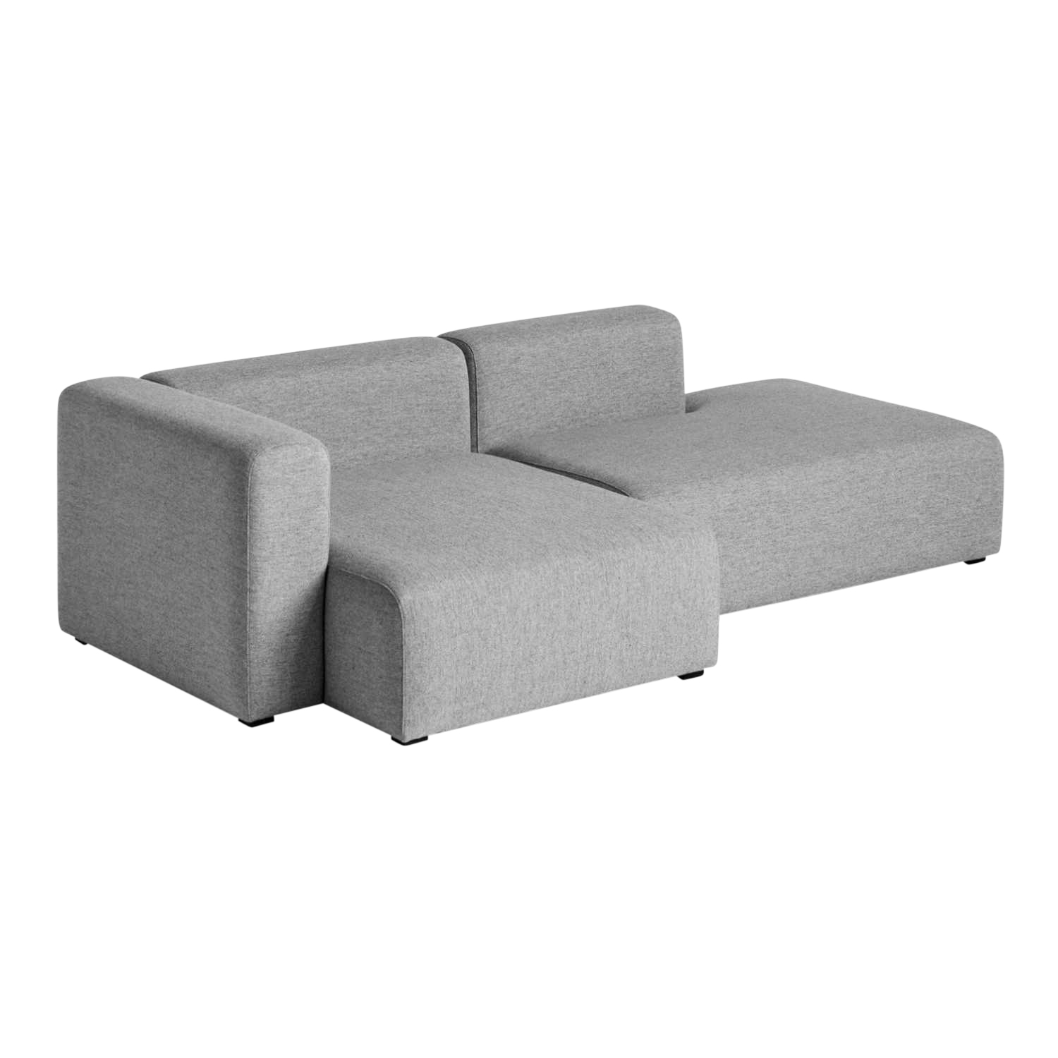 MAGS 2.5er Stoffsofa Combination 3, Bezug steelcut trio 0466, Armlehne (vor dem Sofa stehend) rechts MAGS 2.5er Stoffsofa Combination 3, Bezug steelcut trio 0466, Armlehne (vor dem Sofa stehend) rechts von Hay