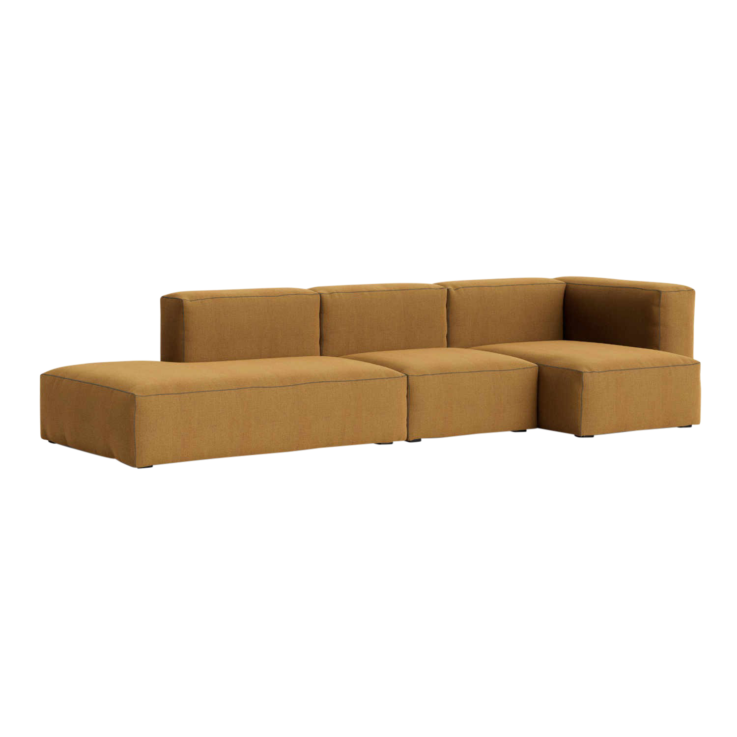 MAGS SOFT 3er Stoffsofa Combination 3, Bezug steelcut trio 0124, Armlehne (vor dem Sofa stehend) links MAGS SOFT 3er Stoffsofa Combination 3, Bezug steelcut trio 0124, Armlehne (vor dem Sofa stehend) links von Hay