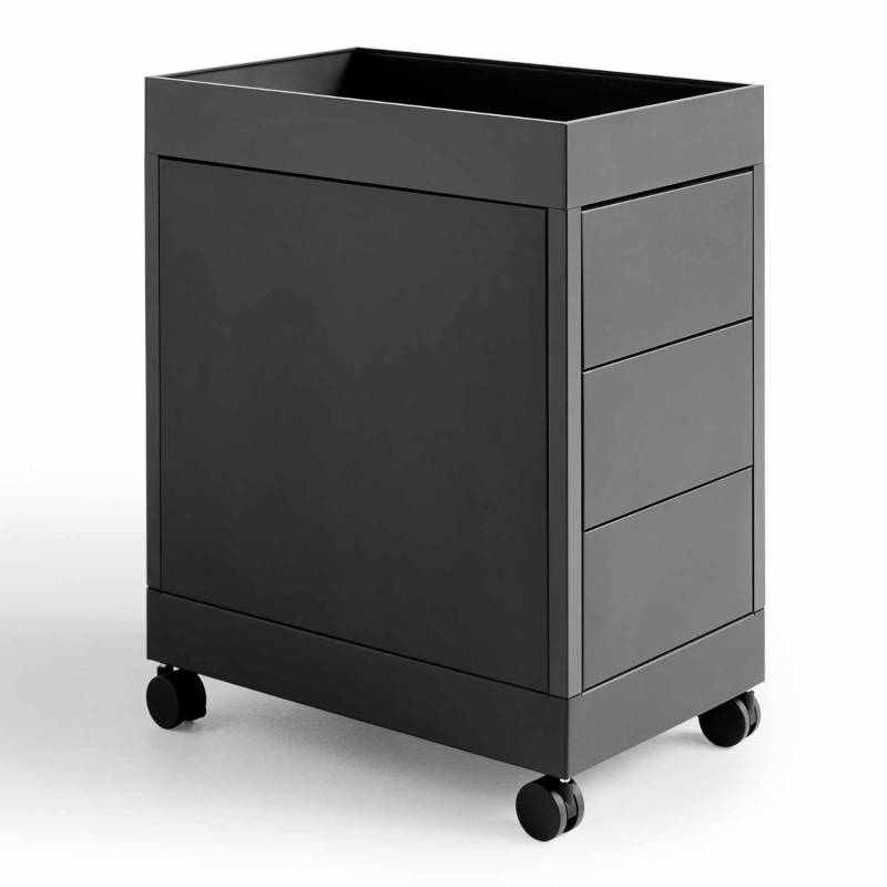 New Order Trolley B Rollkorpus, Farbe charcoal von Hay