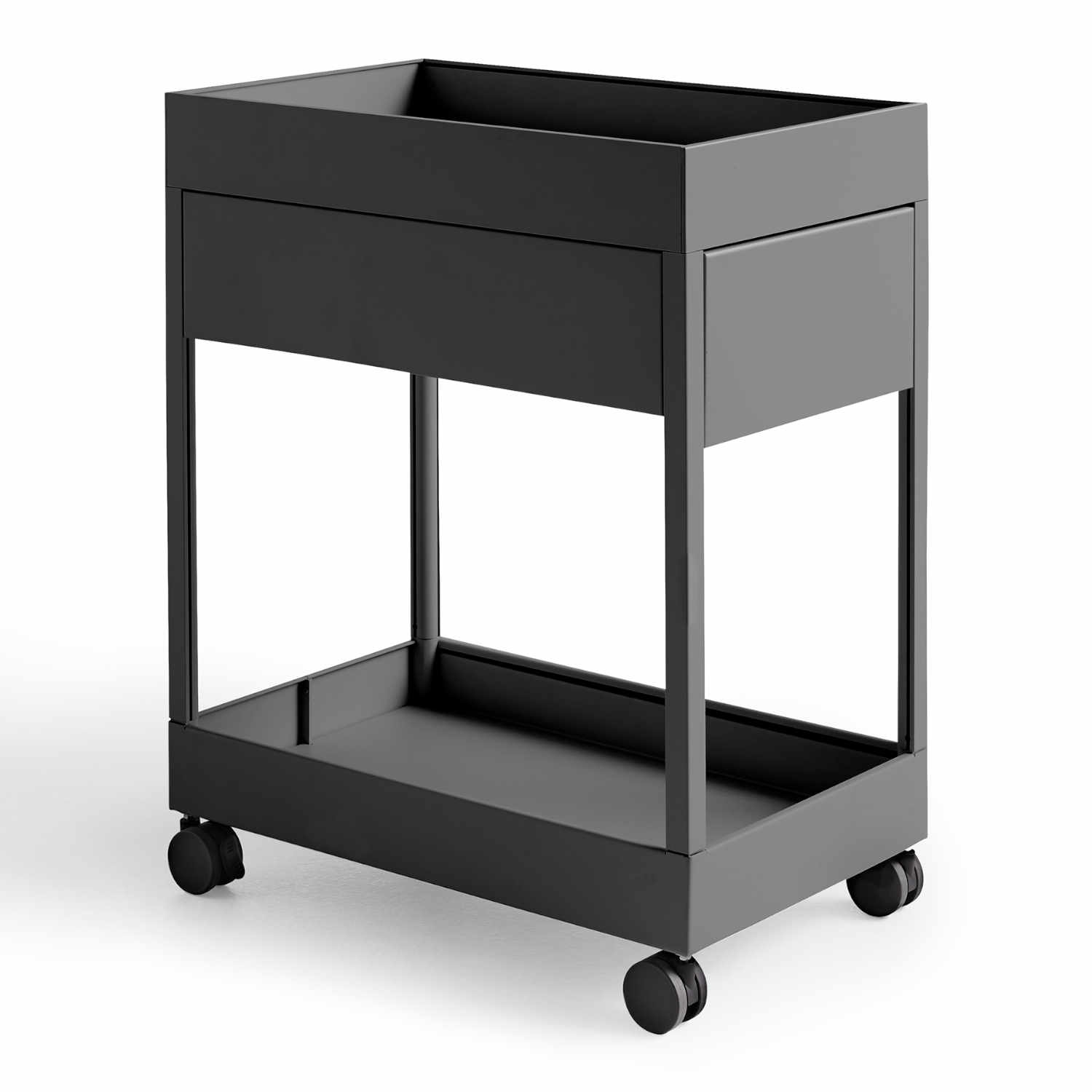 New Order Trolley A Rollkorpus, Farbe charcoal von Hay