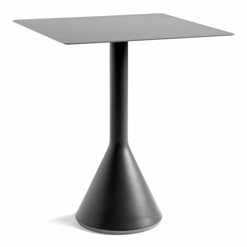 Palissade Cone Table Quadrattisch, Farbe anthrazit von Hay