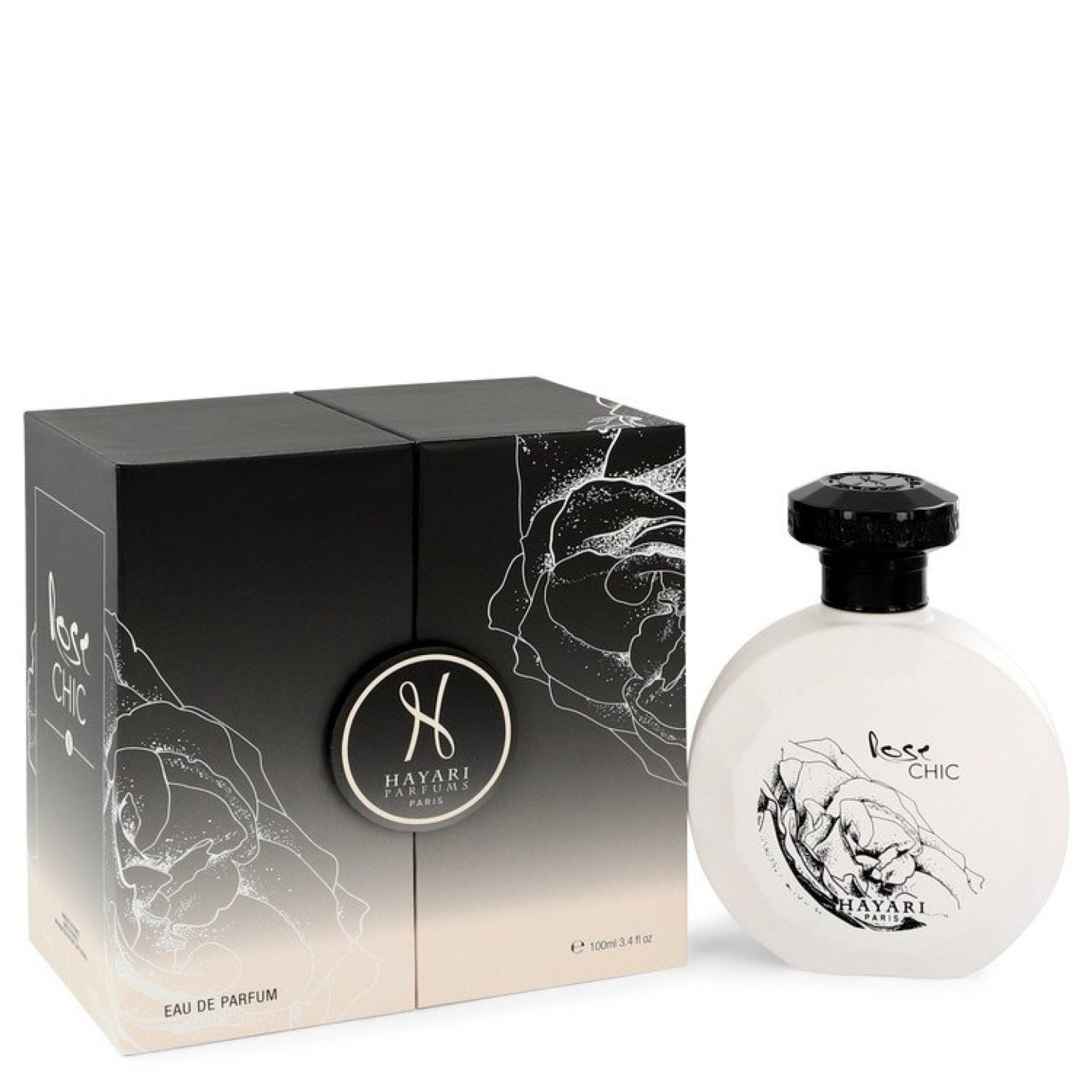 Hayari Rose Chic Eau De Parfum Spray (Unisex) 100 ml von Hayari