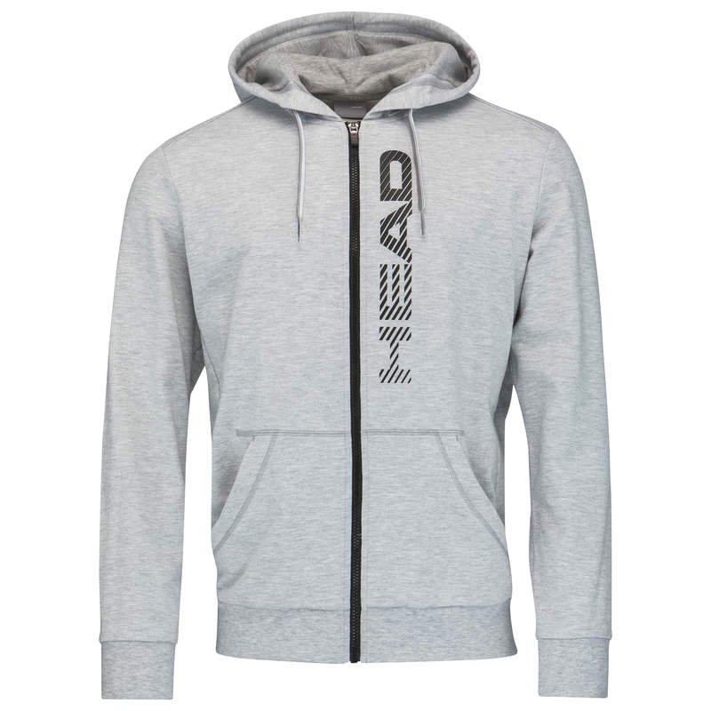 Club Fynn Hoodie Fz M Herren Grau M von Head