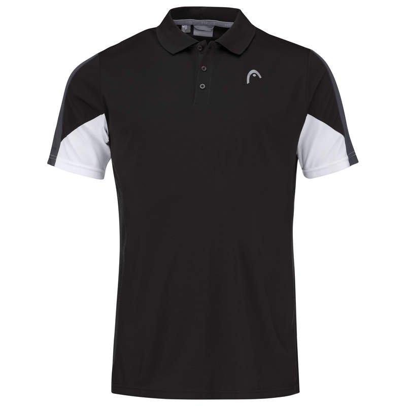 Club Tech Polo Shirt M Herren Schwarz M von Head