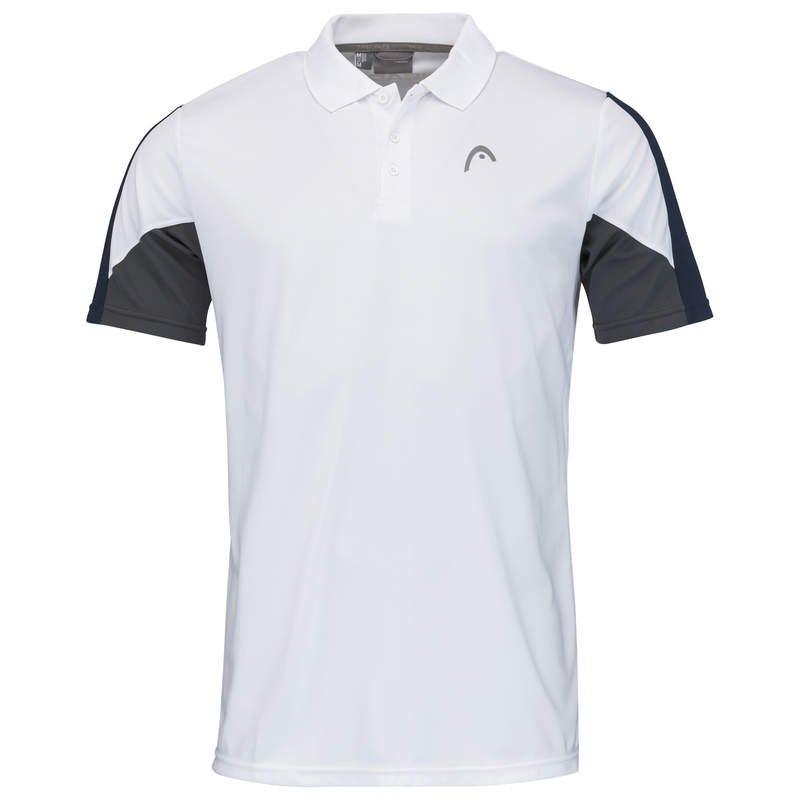 Club Tech Polo Shirt M Weiss/dunkelblau Herren Blau L von Head