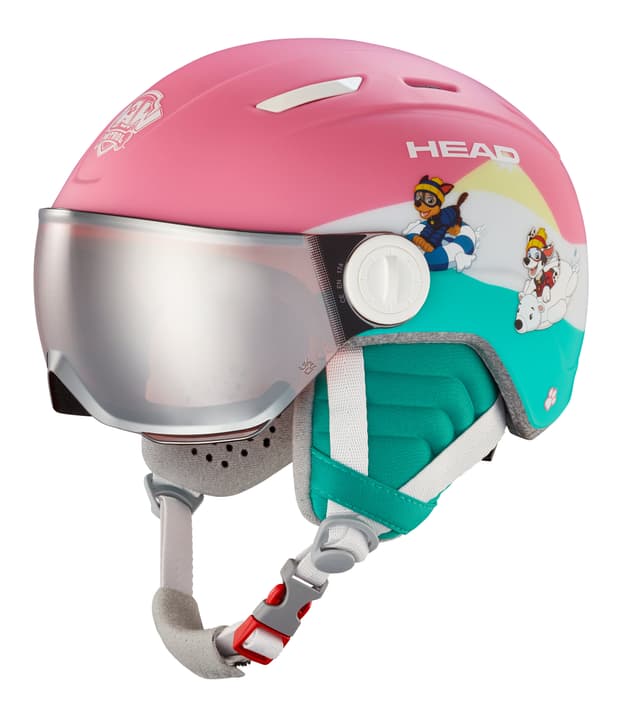 Head Kinder-Visorhelm Paw Patrol Skihelm pink von Head