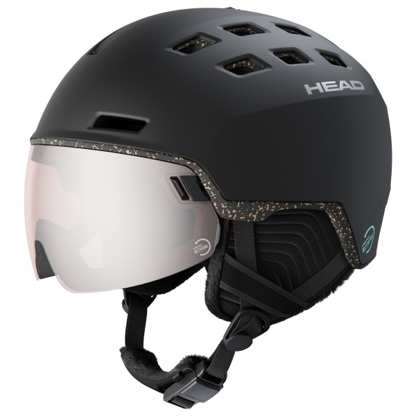 Head - Radar Rethink S2 (VLT 20%) - Skihelm Gr 52-55 cm - XS/S;56-59 cm - M/L;60-63 cm - XL/XXL schwarz/grau von Head