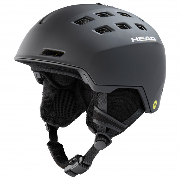 Head - Rev MIPS - Skihelm Gr 52-55 cm - XS/S;56-59 cm - M/L;60-63 cm - XL/XXL grau;schwarz von Head