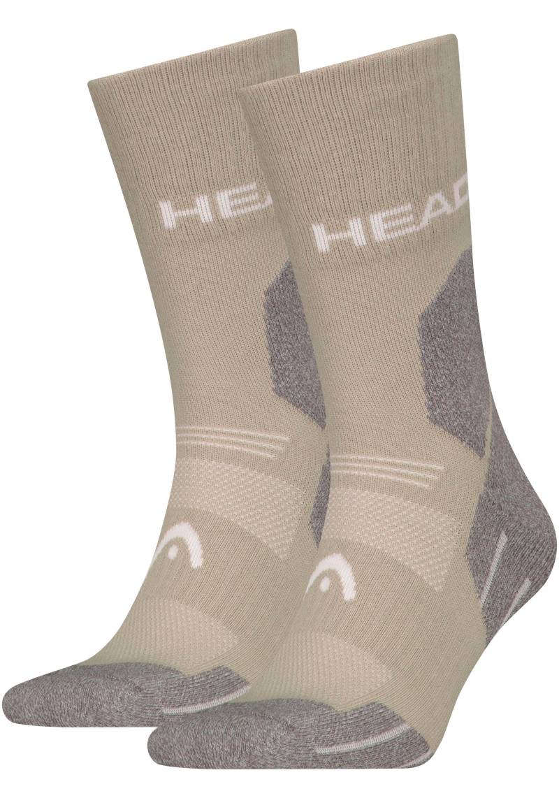 Head Socken »HEAD HIKING ALL CLIMATES CREW 2P«, (2 Paar), mit Logostickerei von Head