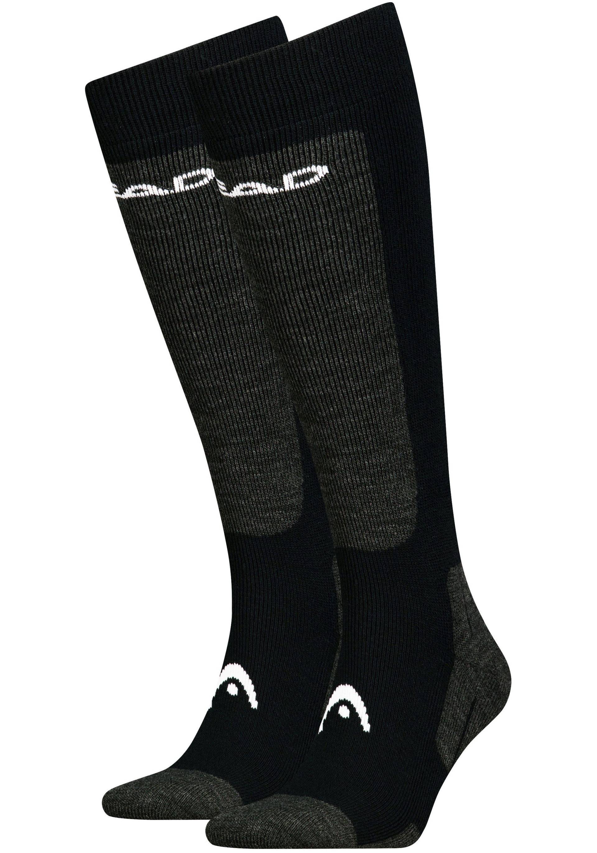 Head Socken, mit eingestricktem Markenlogo von Head