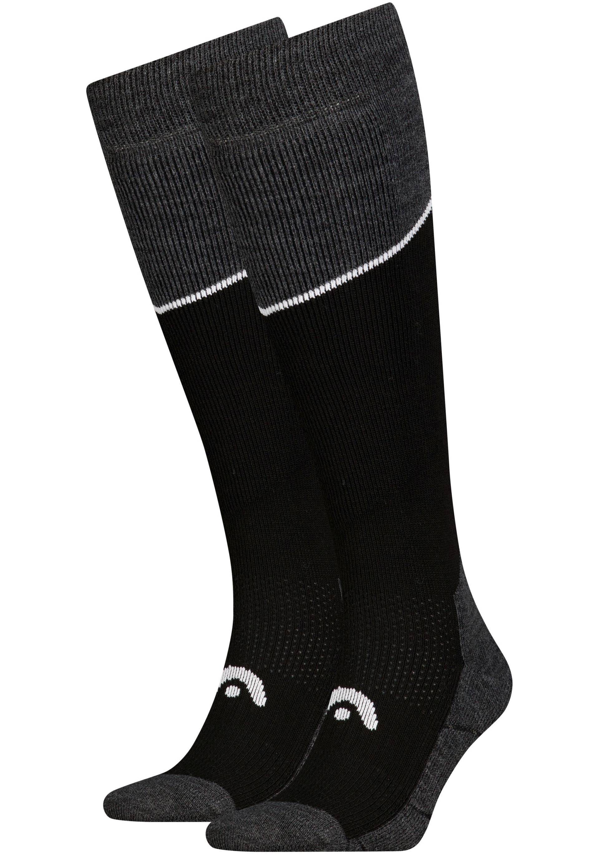 Head Socken, mit ergonomischer Passform von Head