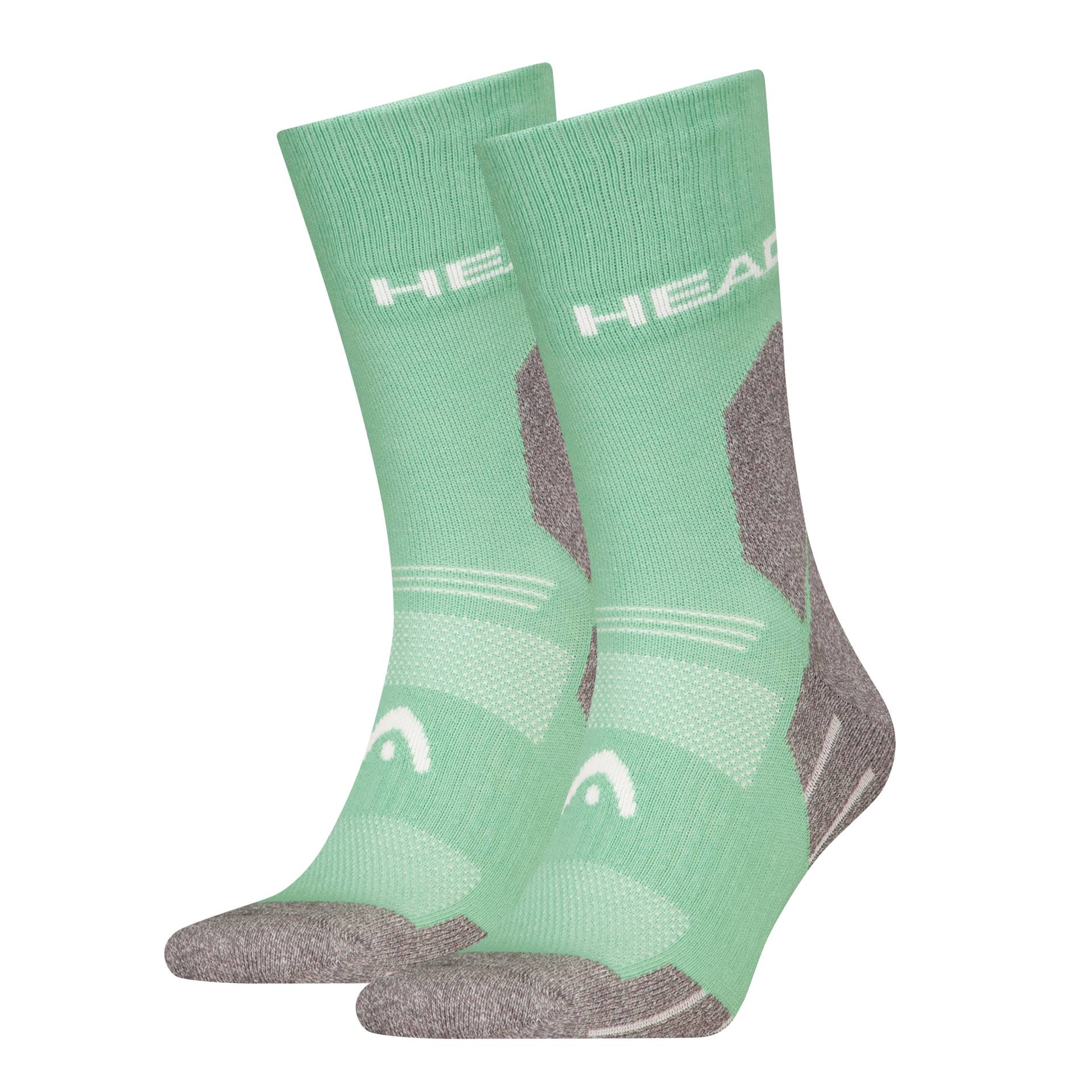 Head Socken »HEAD HIKING ALL CLIMATES CREW 2P«, (2 Paar), mit Logostickerei von Head