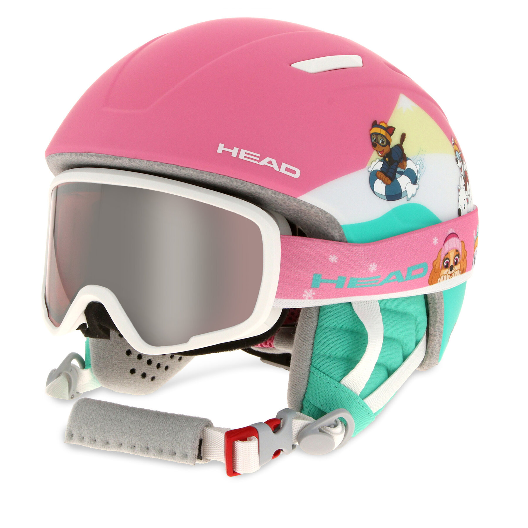 Skihelm Head Maja Paw Set 328523 Rosa von Head