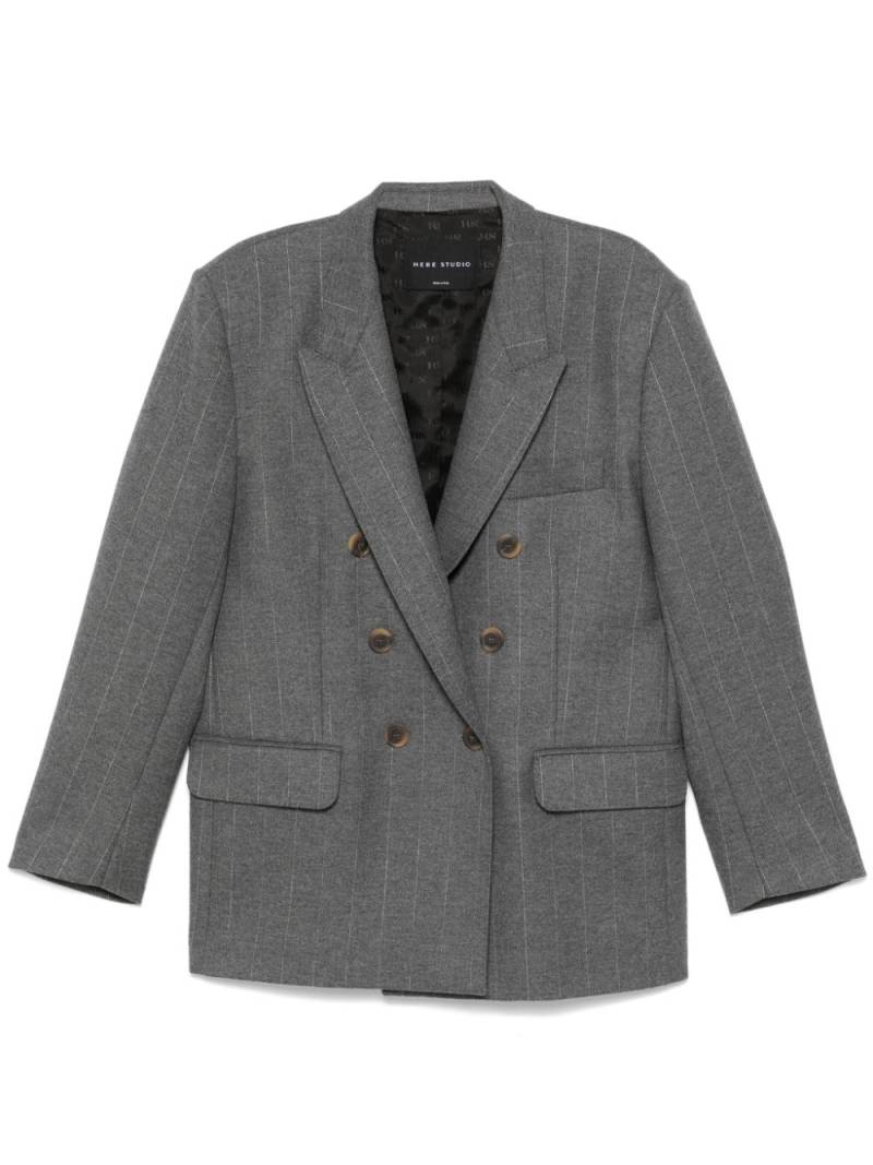 Hebe Studio Gabrielle blazer - Grey von Hebe Studio