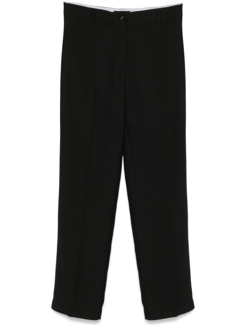 Hebe Studio cady trousers - Black von Hebe Studio