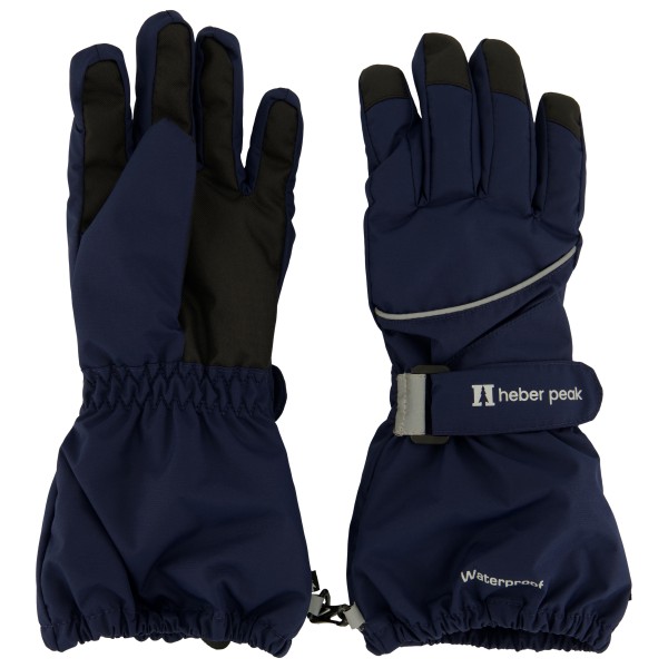 Heber Peak - Kids PinusHe. Glove - Handschuhe Gr 12-14 Years;4-6 Years;8-10 Years blau;schwarz von Heber Peak