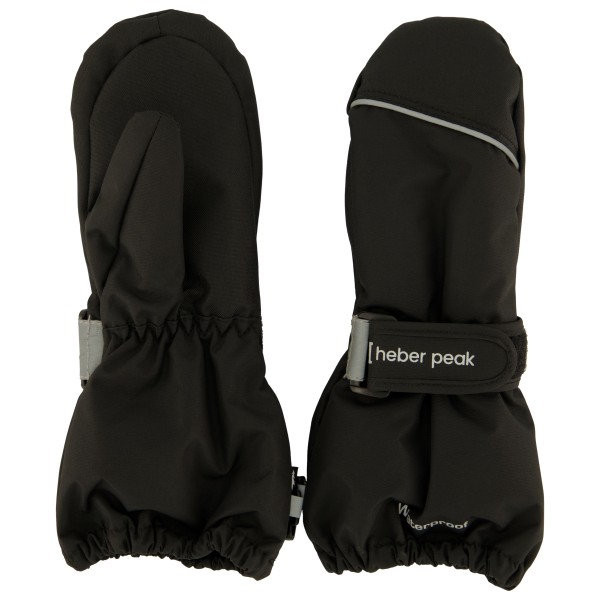 Heber Peak - Kids PinusHe. Mittens - Handschuhe Gr 2-4 Years schwarz von Heber Peak