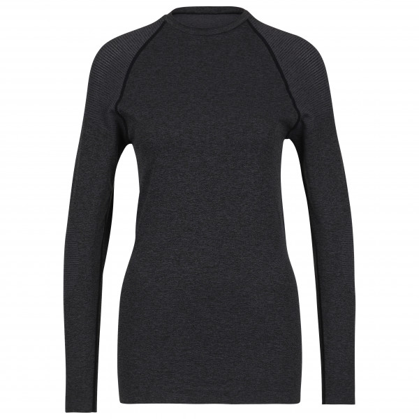 Heber Peak - Women's Cedarhe. Seamless L/S - Kunstfaserunterwäsche Gr M/L;XS/S schwarz von Heber Peak