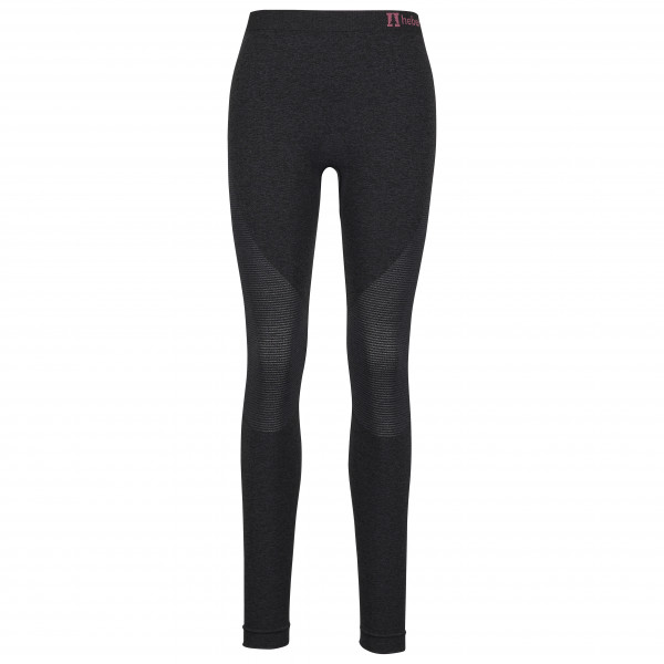 Heber Peak - Women's Cedarhe. Seamless Long Pants - Kunstfaserunterwäsche Gr XS/S schwarz von Heber Peak