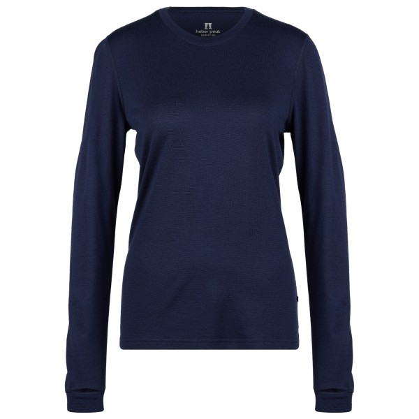 Heber Peak - Women's Merino190 RootHe. L/S - Merinounterwäsche Gr XS blau von Heber Peak