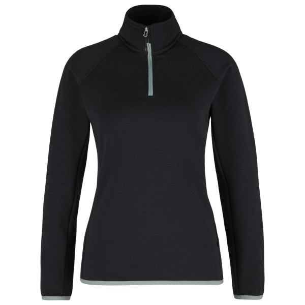 Heber Peak - Women's MerinoBlend SaplingHe. Half Zip - Pullover Gr XS schwarz von Heber Peak