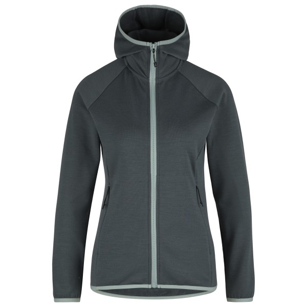 Heber Peak - Women's MerinoBlend SaplingHe. Zip Hoody - Zip-Hoodie Gr XS grau von Heber Peak