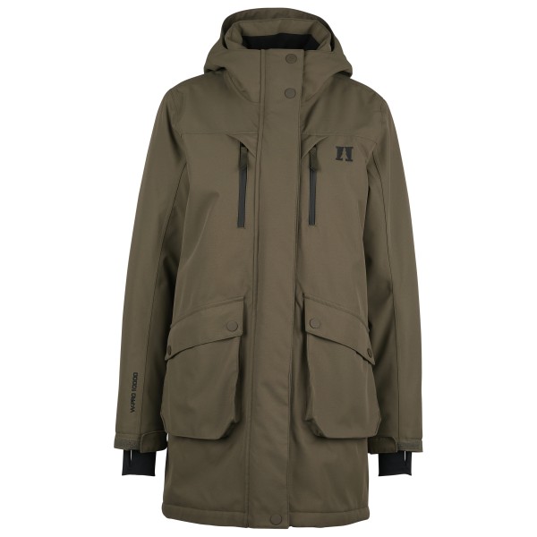 Heber Peak - Women's SylvaHe. Wool Padded Parka - Parka Gr 38;40;42;46 braun;schwarz von Heber Peak