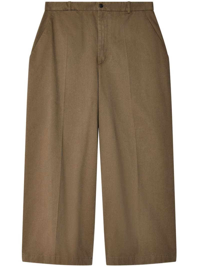 Hed Mayner wide-leg trousers - Brown von Hed Mayner