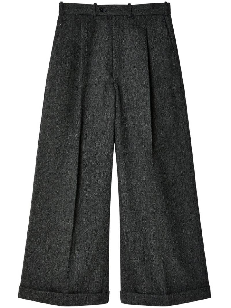 Hed Mayner wide-leg trousers - Grey von Hed Mayner