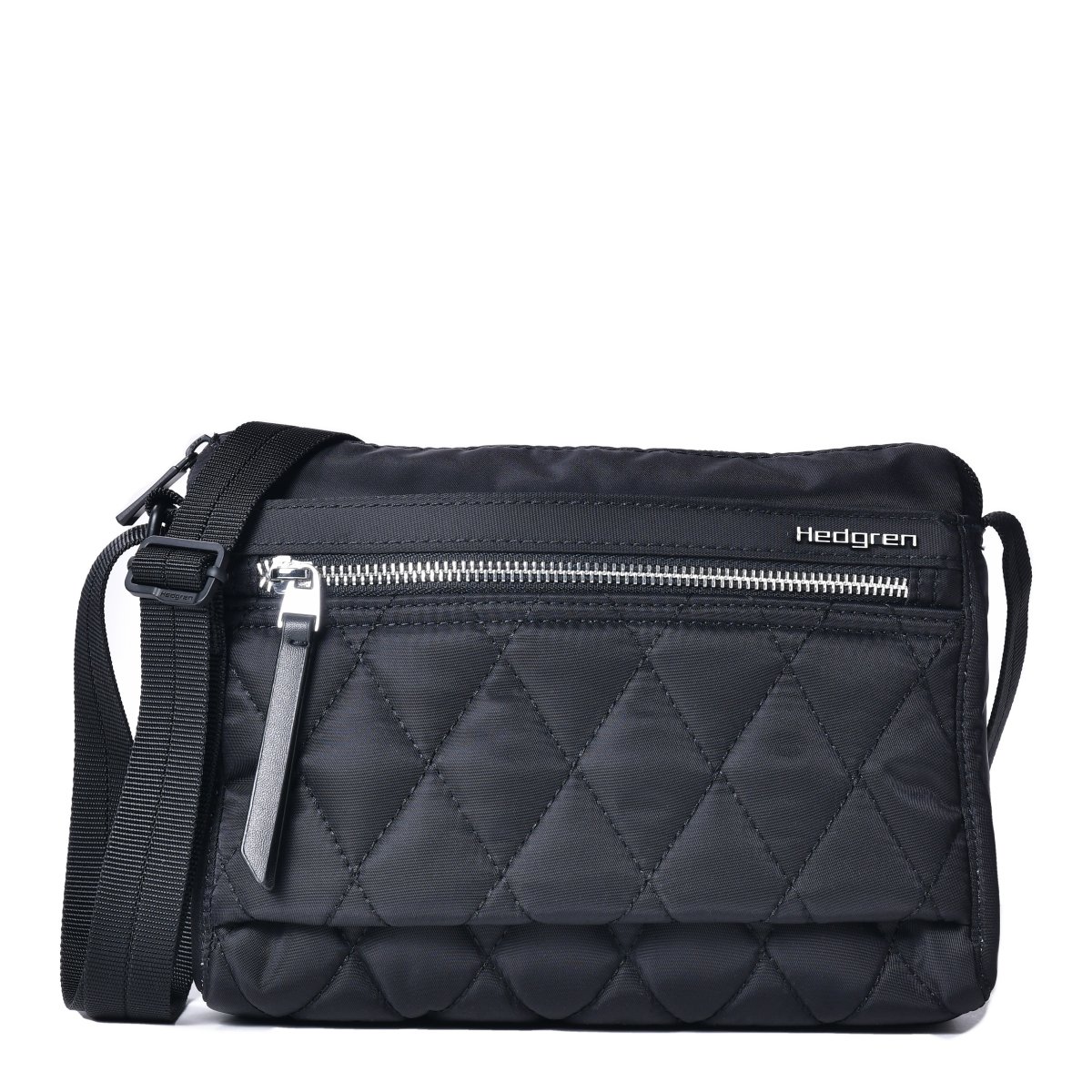 Eye Shoulder Bag RFID in Quilted Black von Hedgren