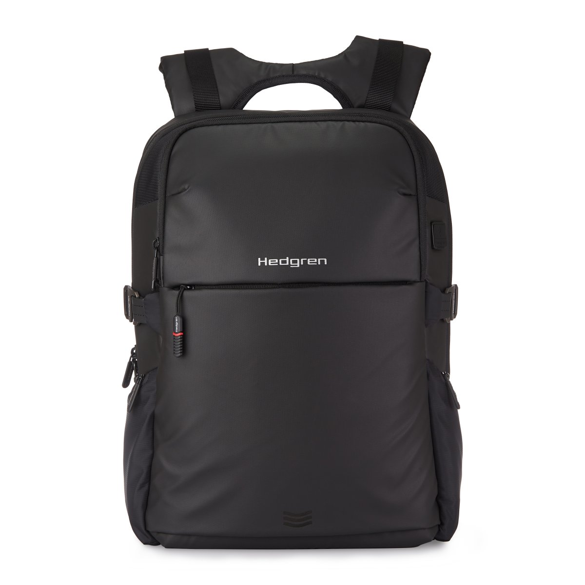 Rail - Laptoprucksack 15,4" RFID mit Regenhülle in Schwarz von Hedgren