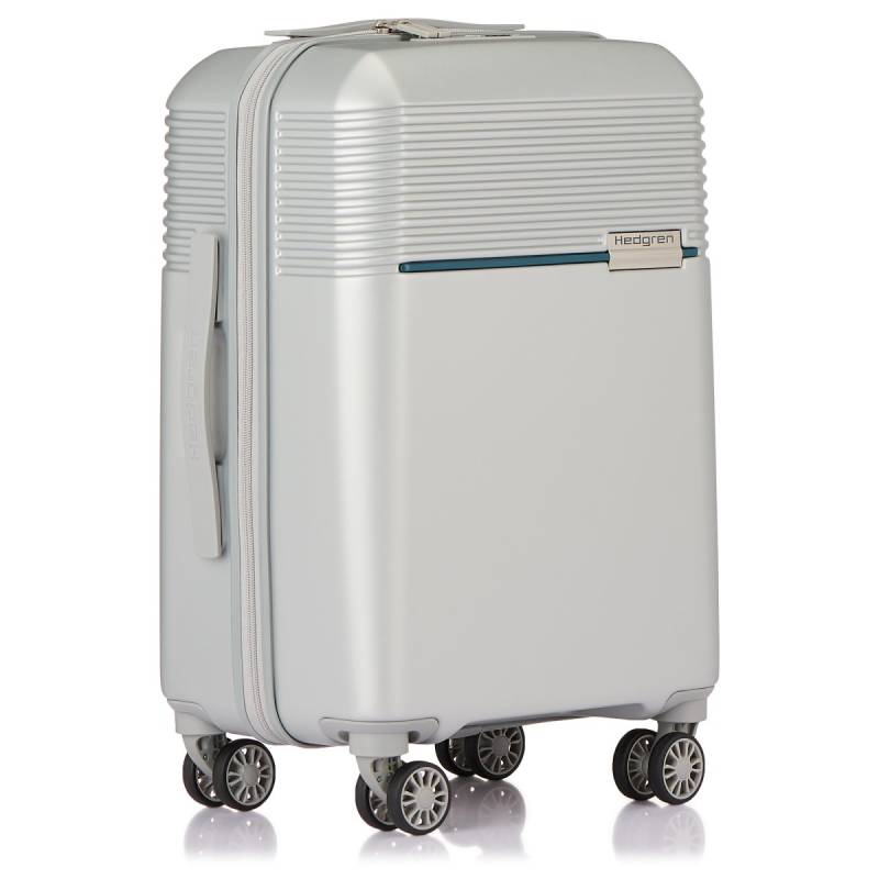 Stripe S - Spinner Carry On 55cm Silber von Hedgren