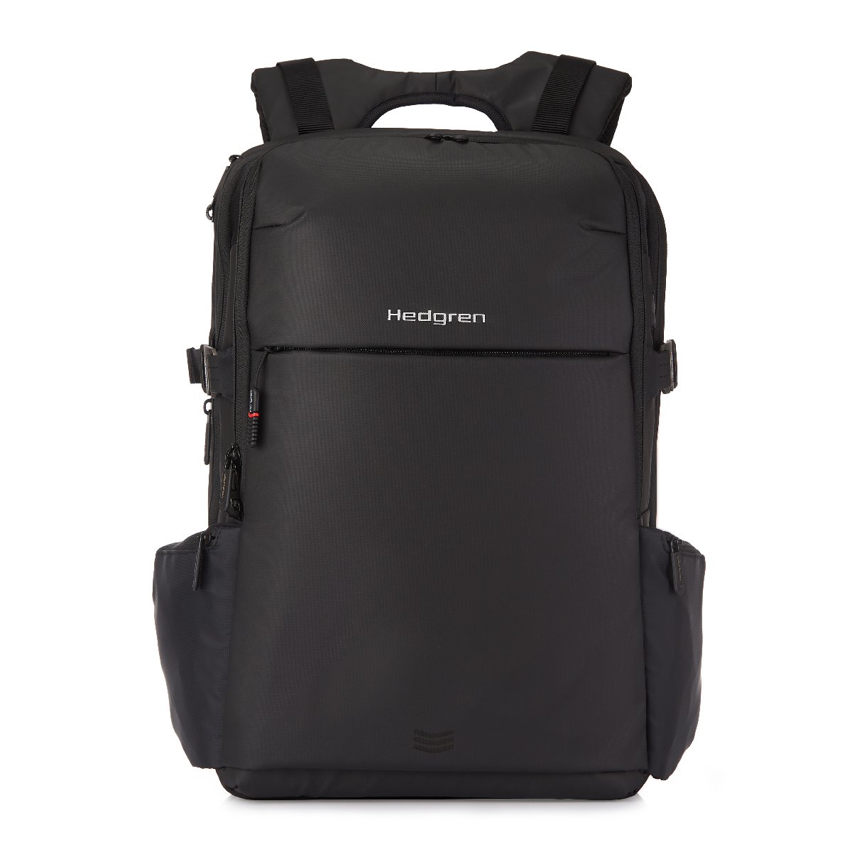 Suburbanite - Laptoprucksack 15,6" RFID Erweiterbar mit Regenhülle in Schwarz von Hedgren