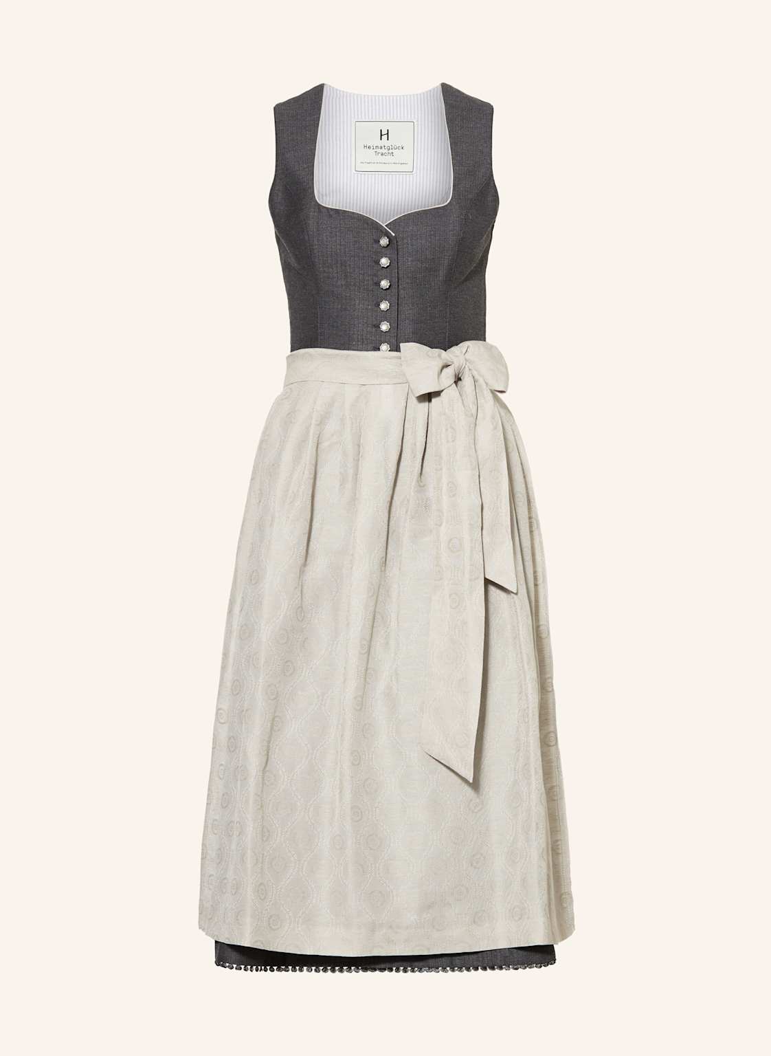 Heimatglück Tracht Dirndl Gerda grau Heimatglück Tracht Dirndl Gerda grau von Heimatglück Tracht