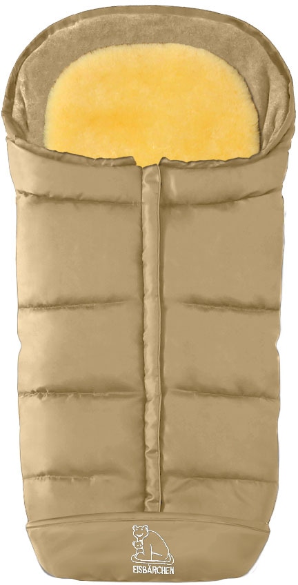 Heitmann Felle Fusssack »Eisbärchen - Komfort 2 in 1 Lammfell Winterfusssack - Premium Qualität«, mit Lammfell-Einlage, für Kinderwagen und Buggy, waschbar von Heitmann Felle