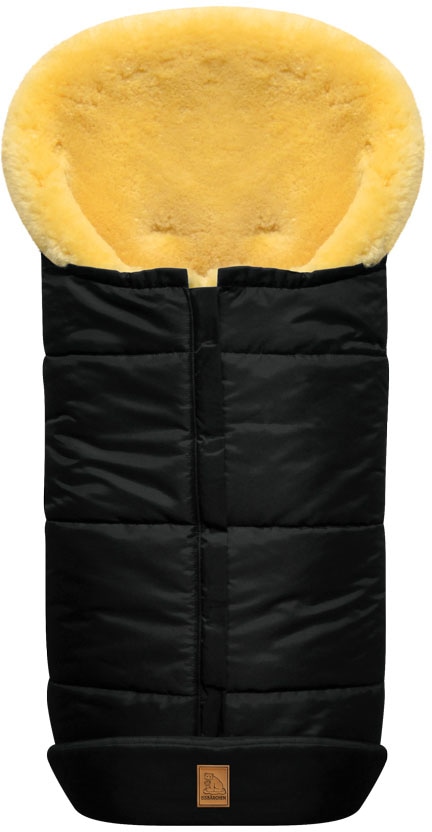 Heitmann Felle Fusssack »Eisbärchen - Lammfell Winterfusssack - Premium Qualität«, mit echtem Lammfell, für Kinderwagen & Buggy, 6 Gurtschlitze, waschbar von Heitmann Felle