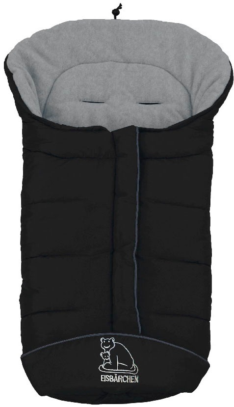 Heitmann Felle Fusssack »Eisbärchen - Winterfusssack Copy Fleece«, mit Fleecefutter, Mumienform möglich, für Kinderwagen, waschbar von Heitmann Felle