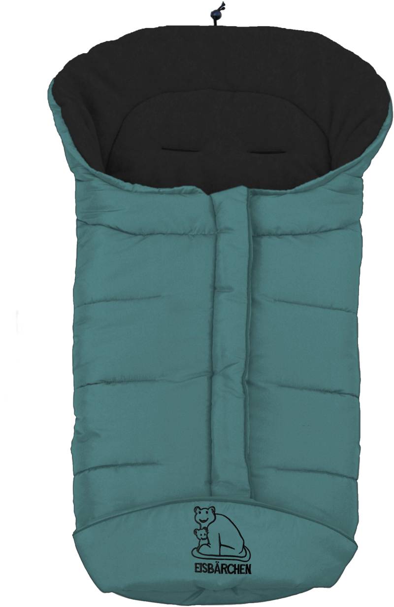 Heitmann Felle Fusssack »Eisbärchen - Winterfusssack Copy Fleece«, mit Fleecefutter, Mumienform möglich, für Kinderwagen, waschbar von Heitmann Felle