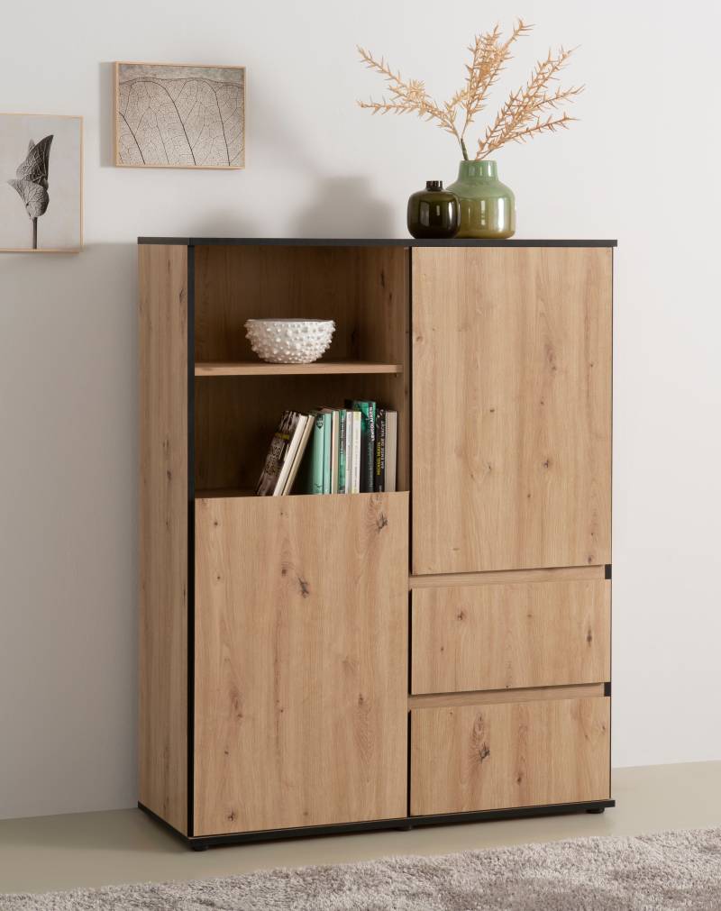 HELA Highboard »Ariana«, mit angeschrägten Griffmulden, Breite 100 cm von Hela