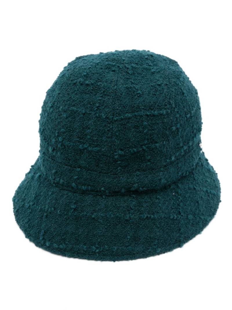 Helen Kaminski Adelia tweed hat - Green von Helen Kaminski