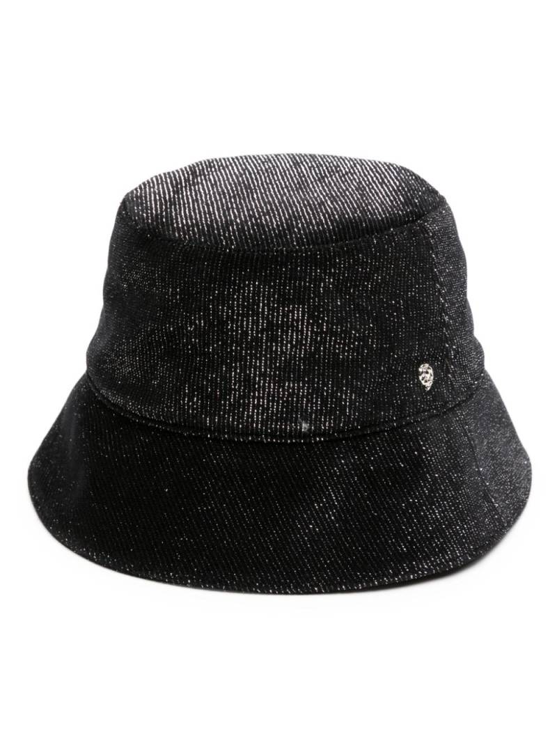 Helen Kaminski Florenze metallic bucket hat - Black von Helen Kaminski