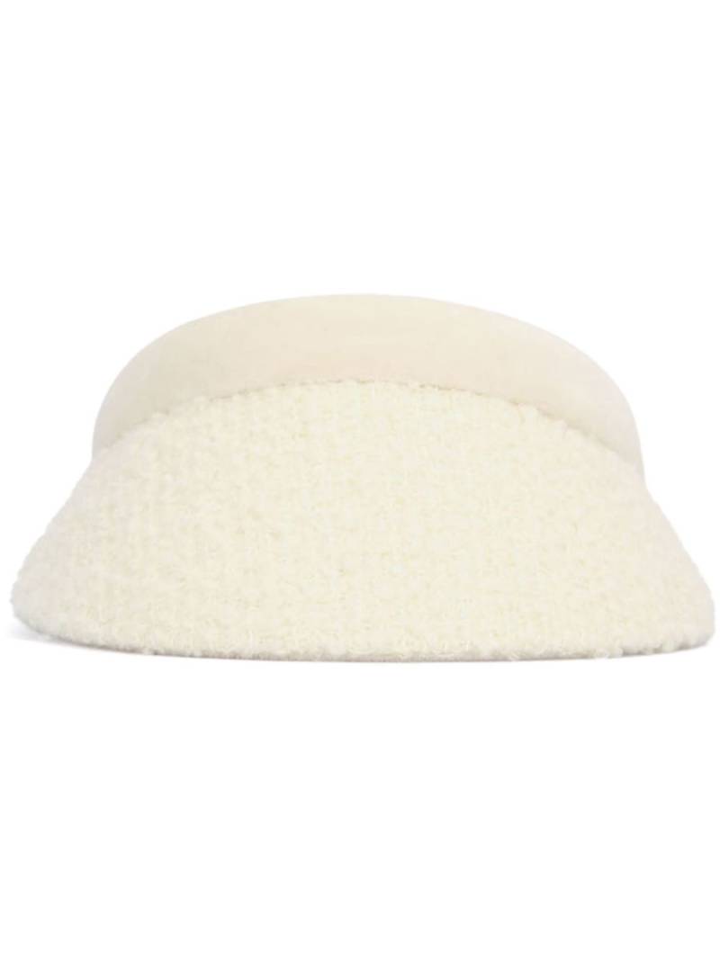 Helen Kaminski Margaux visor hat - White von Helen Kaminski