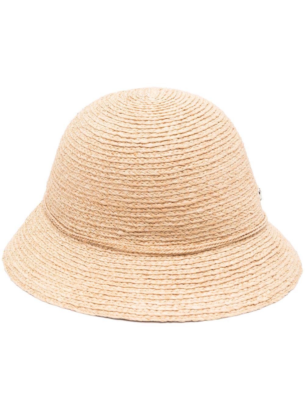 Helen Kaminski bow-detailing raffia sun hat - Neutrals von Helen Kaminski