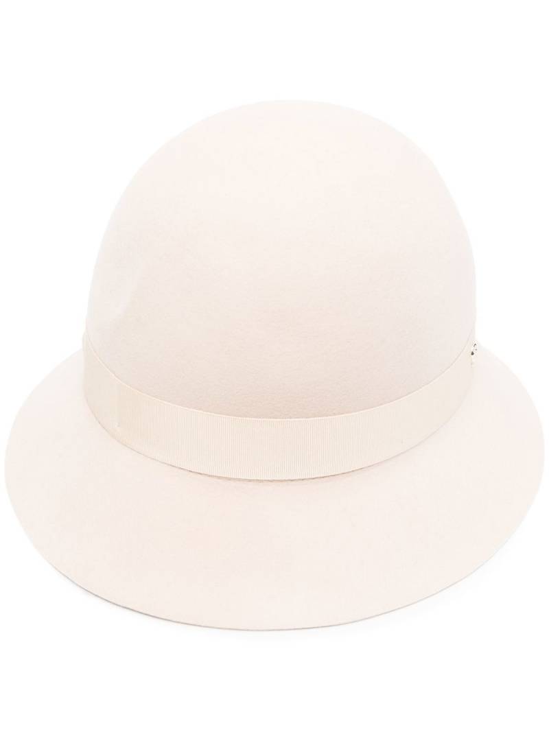 Helen Kaminski ribbon-trim felt sun hat - Neutrals von Helen Kaminski