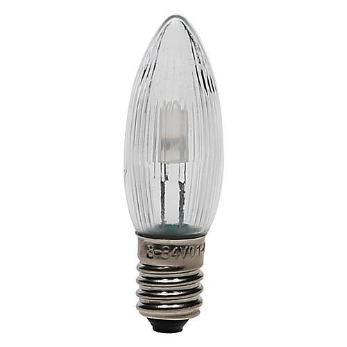 Ersatzlampe Led-topkerze Geriffelt E10 8-55v 0,2w 913231 3st. Unisex  ONE SIZE von Hellum