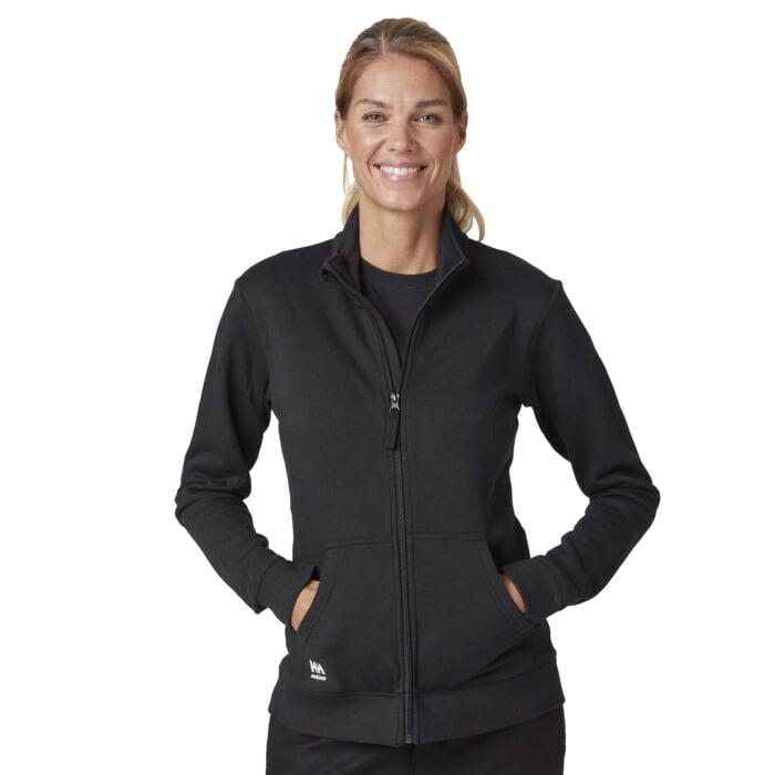 Helly Hansen Damen-Sweatshirt Manchester, schwarz von Helly Hansen Workwear