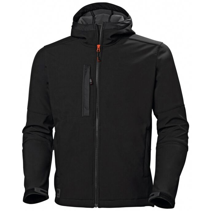 Helly Hansen Softshelljacke mit Innentaschen Kensington, schwarz, XXL von Helly Hansen Workwear